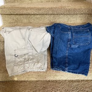2 pair Men’s shorts by Wrangler - size 38